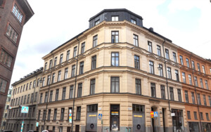 Kv. Oxögat 4, Stockholm Total fasadrenovering SEHED Tresson 2021